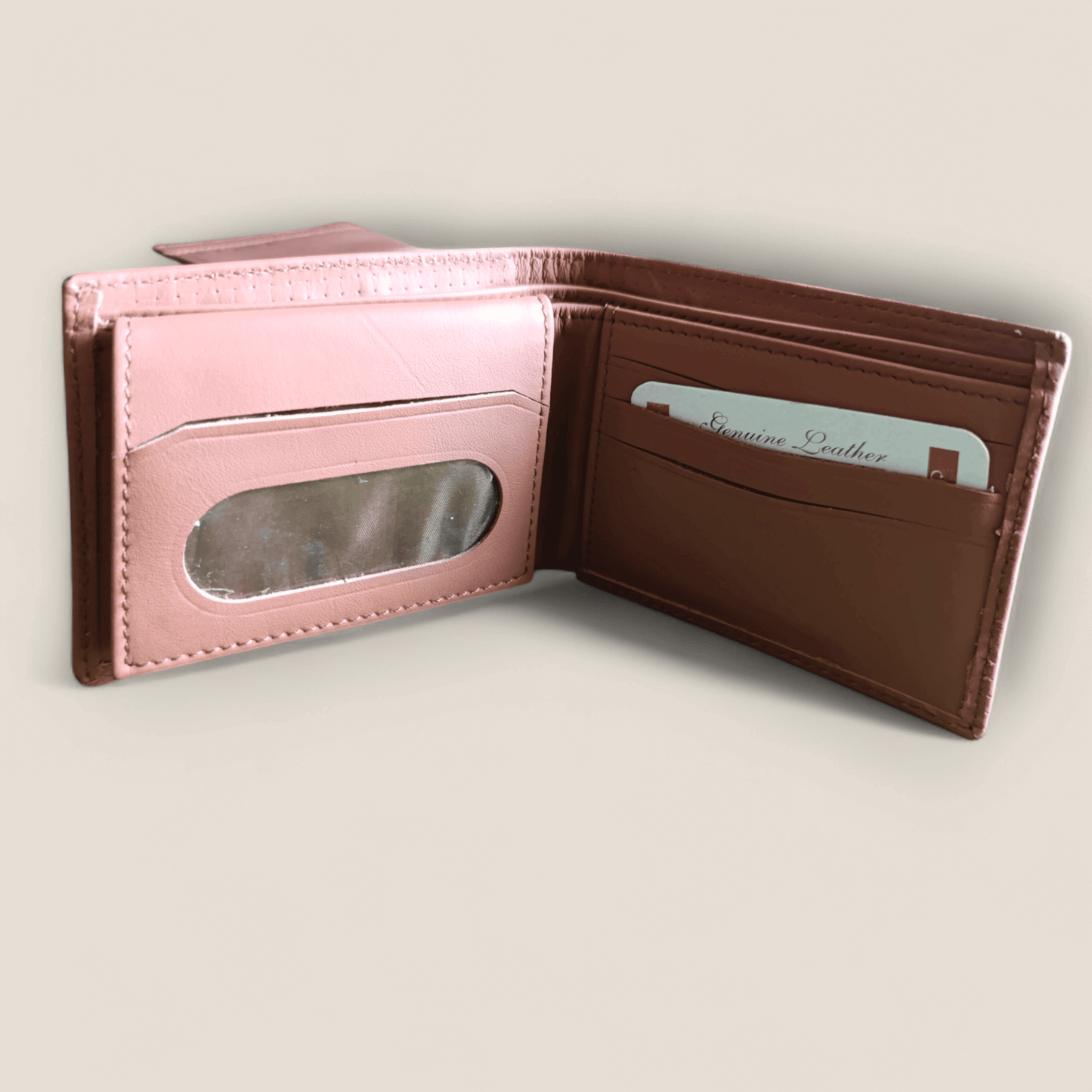 Modern Textured Cow Leather Wallet – Premium Finish