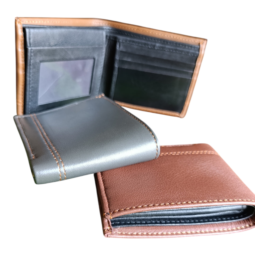 Soft Sheep Leather Wallet – Light, Slim & Modern